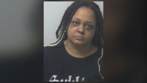 Official mugshot of Beaufort County woman charged for kicking a pregnant school resource officer