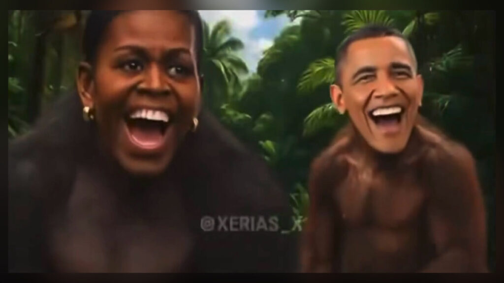 President Donald Trump Posts Racist AI Video Depicting Barack and Michelle Obama as Apes
