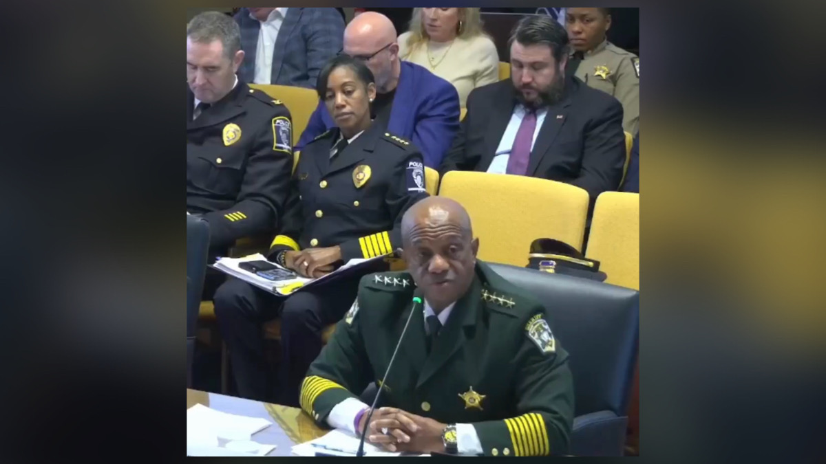 Mecklenburg Sheriff Garry McFadden