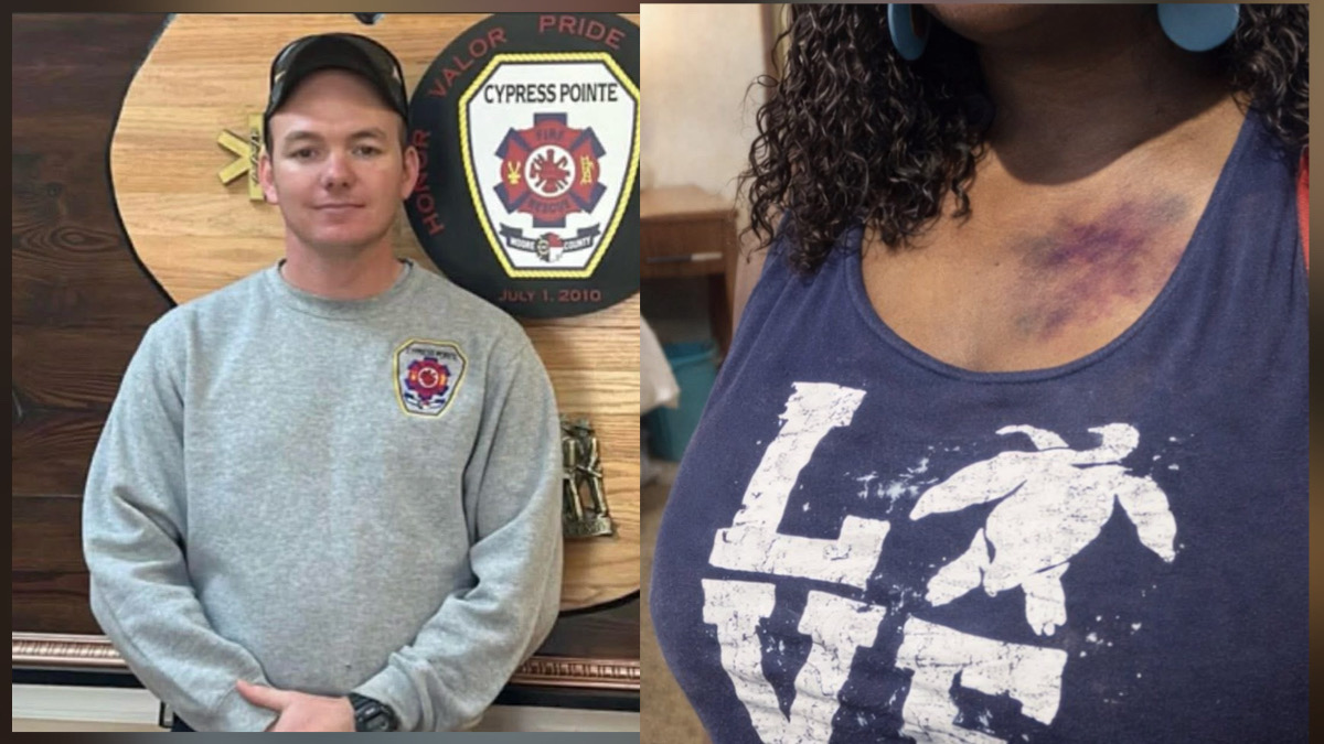 Vass police officer accused assault victim bruises North Carolina traffic stop investigation 2026