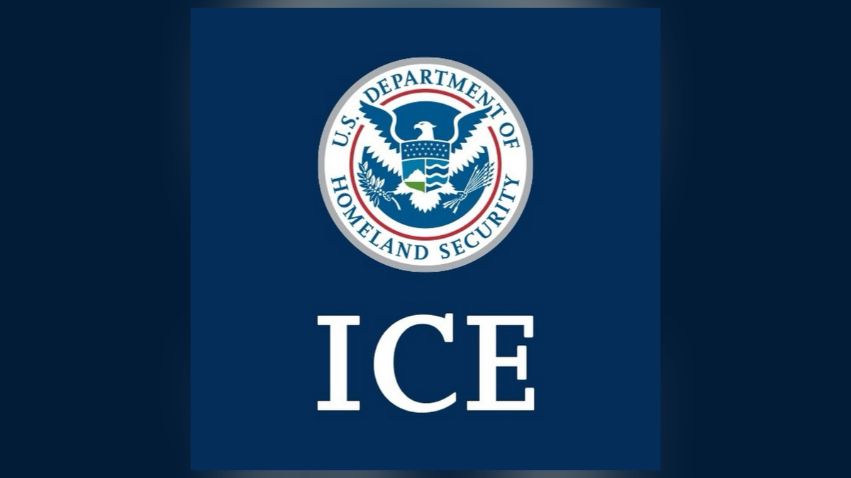 U.S. Immigration and Customs Enforcement ICE logo representing North Carolina lawsuit