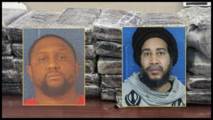 Jordan Rodriguez and Terrence Mills mugshots for Operation Royal Flush in Nash County