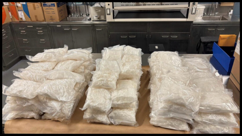 222 Pounds of Meth busted in jacksonville.