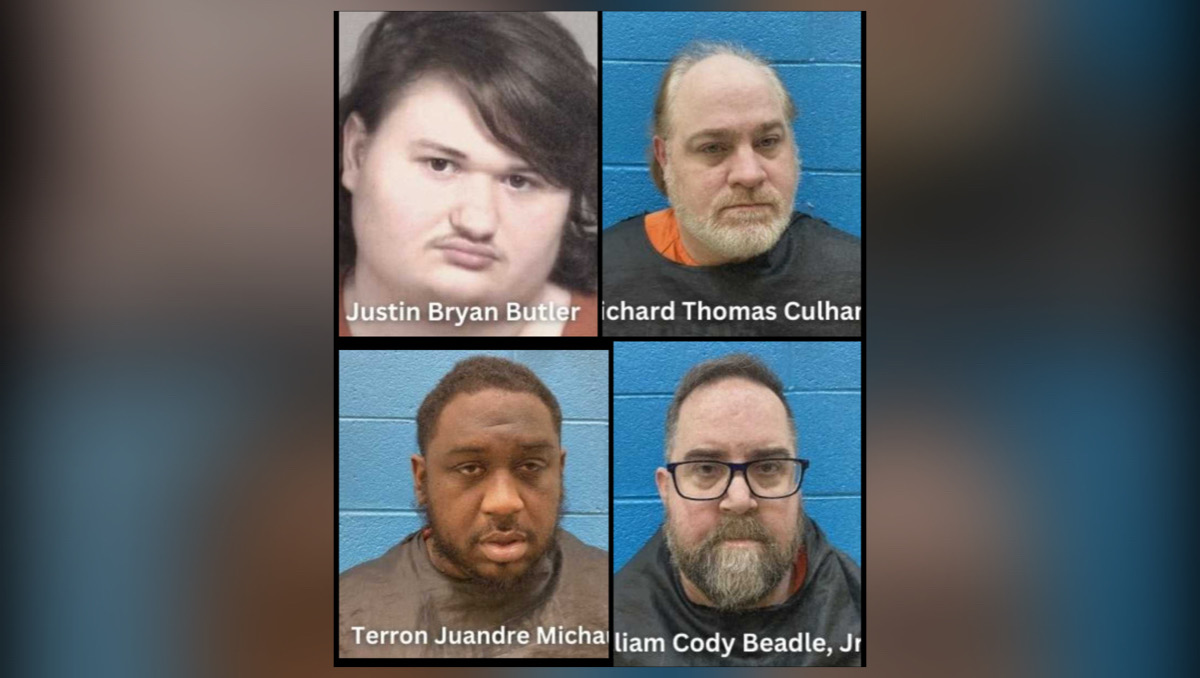 Four men arrested in McDowell County child predator sting operation