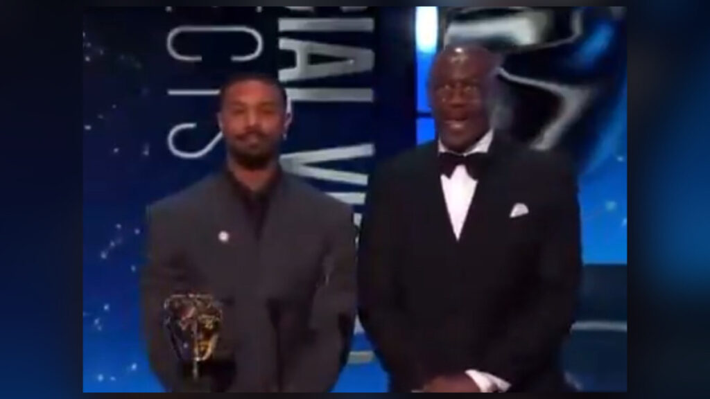 Tourette’s Campaigner John Davidson Shouts Slur During Michael B. Jordan Presentation