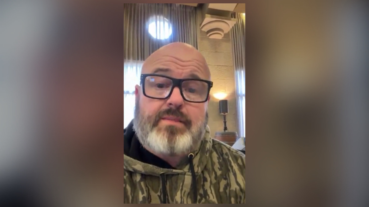 Jason Absher from Davidson County North Carolina stuck in Jerusalem during conflict