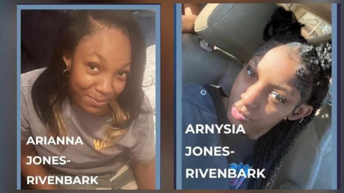 2 teen sisters missing in Onslow County found safe Arianna and Arnysia Jones-Rivenbark Jacksonville NC
