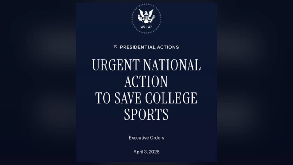 Trump NCAA Executive Order