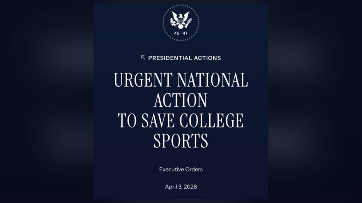 Trump NCAA Executive Order