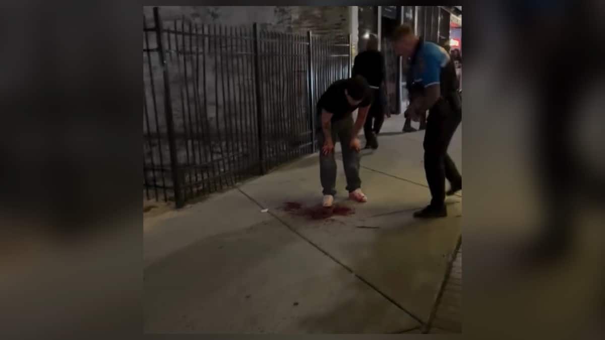 Wilmington NC stabbings police scene on Front Street after multiple incidents downtown