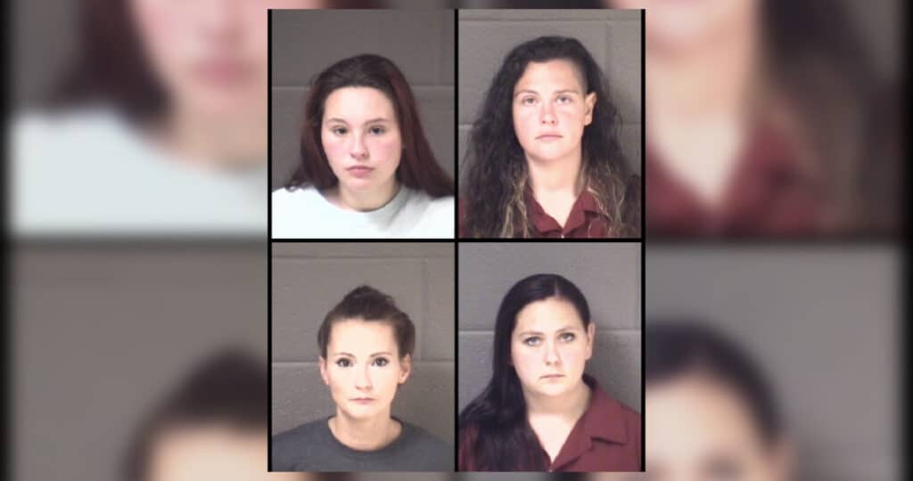 Inner Knowing Canine Connections animal cruelty arrests Swannanoa NC – four employees charged after two Siberian Huskies starved