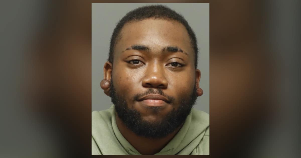 Kameron Lamont Gilchrist arrested in Durham May 2026 on larceny from the person and injury to real property charges involving his mother