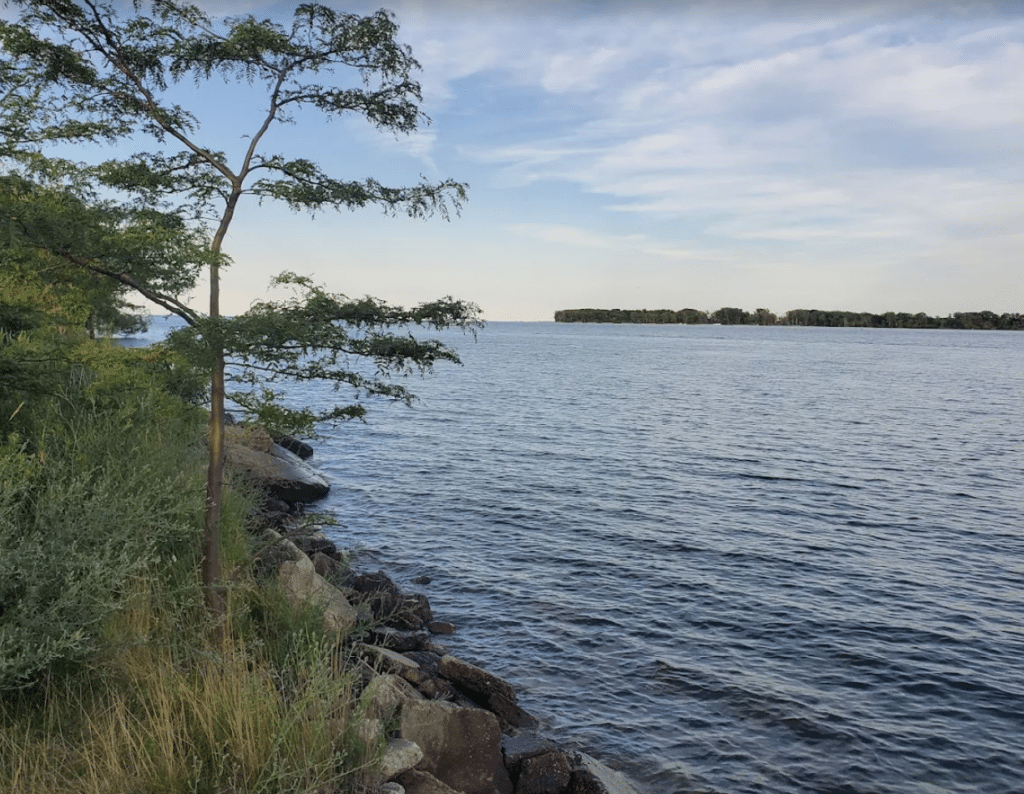 Detroit River near Maheras-Gentry Park – site of Aamina Bradley tragic drowning