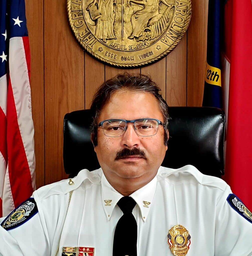 Hubert Graham Rowland Police Chief and father of Sara Nicole Graham