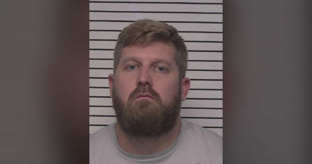 Josh Harrington mugshot after stalking conviction in Iredell County